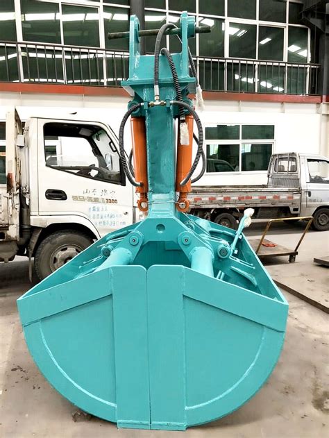 china clamshell excavator|hydraulic clamshell bucket for cranes.